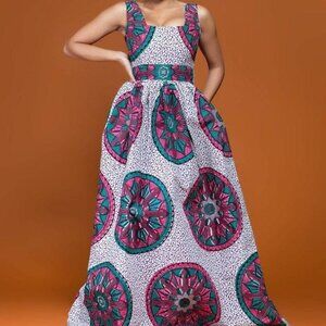 Grass Fields Maxi Dress NWT (UK8) (US 2-4)